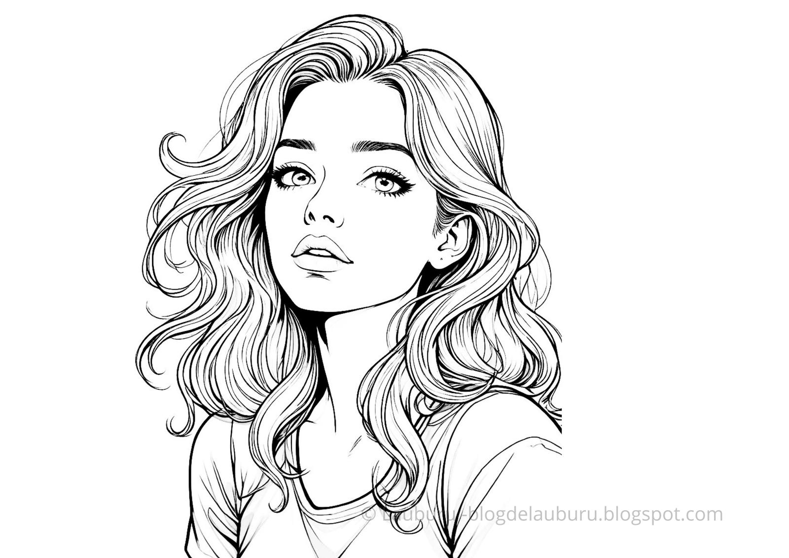 Home ia dibujo logo chica a4 logo