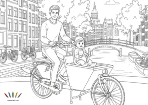 A4 Ciudades Amsterdam Miniatura MamPaseo En Bici De Carga Por Los Canales De Amsterdam 0005 300x212